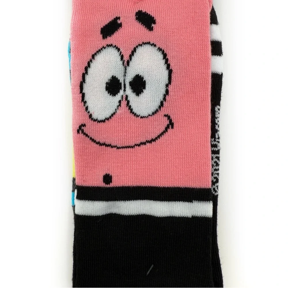 SpongeBob SquarePants Patrick Crew Socks Womens Mens Nickelodeon Y2K Fun Gift